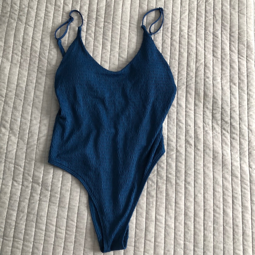 Aerie Smocked One Piece